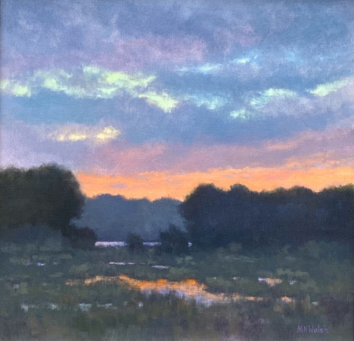 Edge of Day, Oil Painting