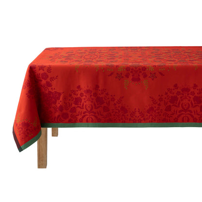 Feerie HOLIDAY Cotton Tablecloth 69" x 98"
