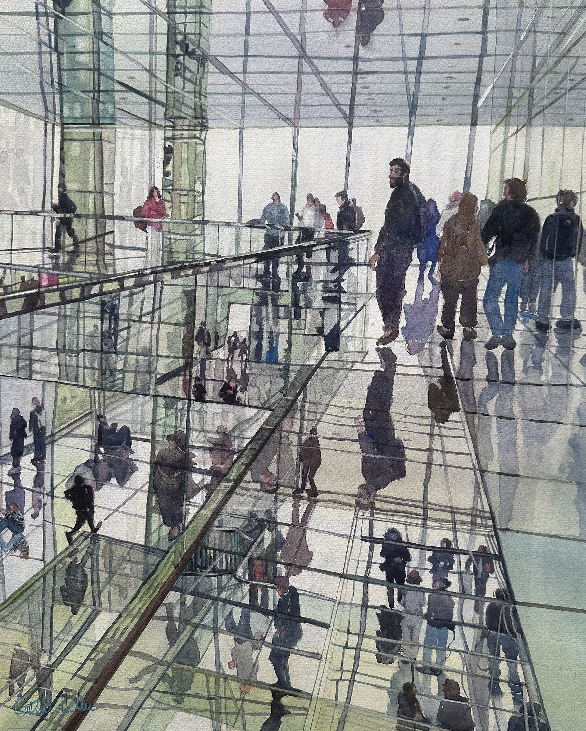 Up is Down and Down is Up, Catherine Hillis - r. h. ballard shop & gallery