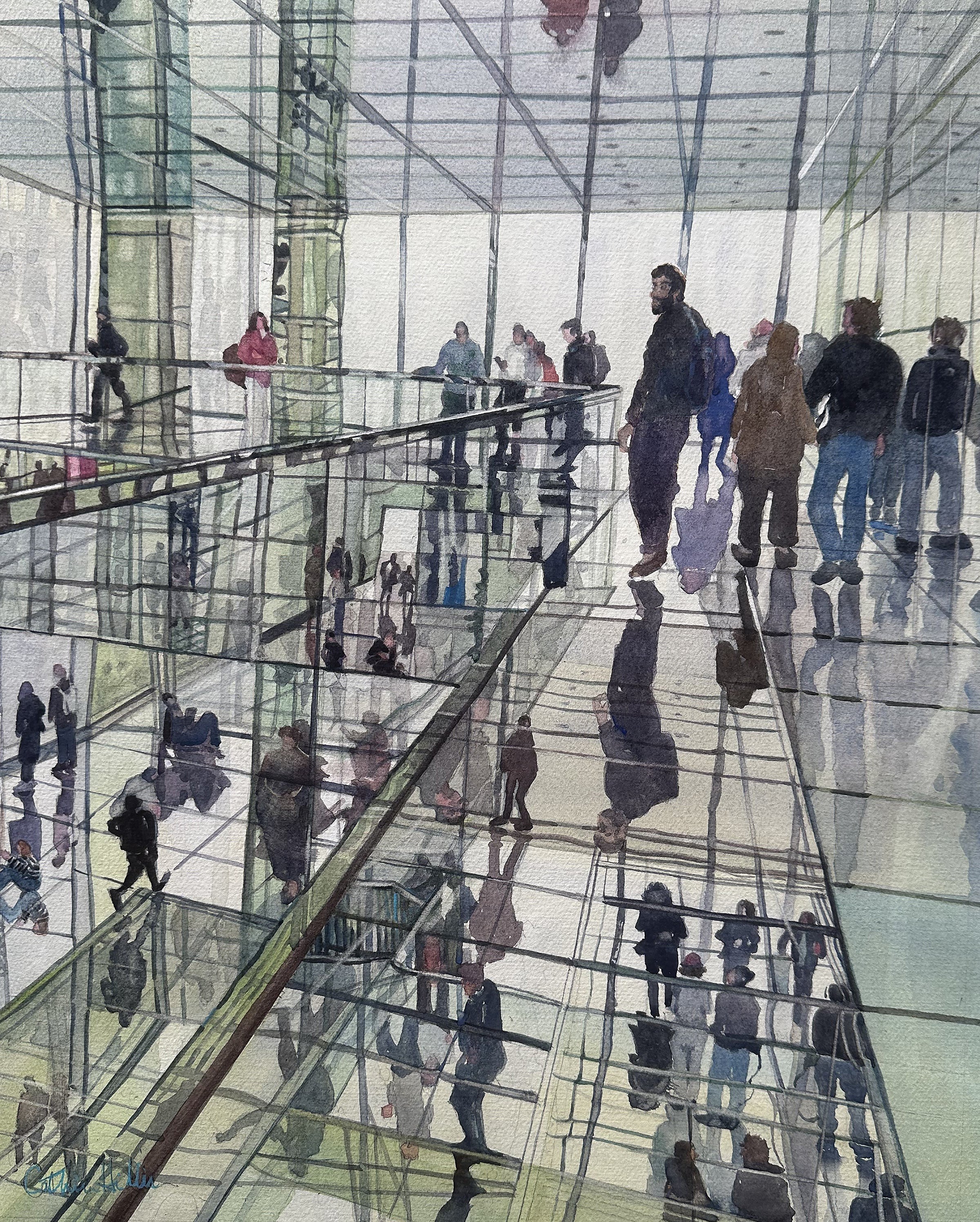 Up is Down and Down is Up, Catherine Hillis - r. h. ballard shop & gallery