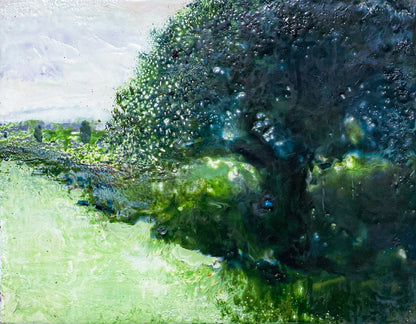 Daybreak, Encaustic