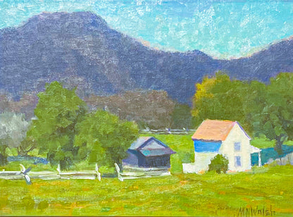 Virginia Farm, Oil Painting