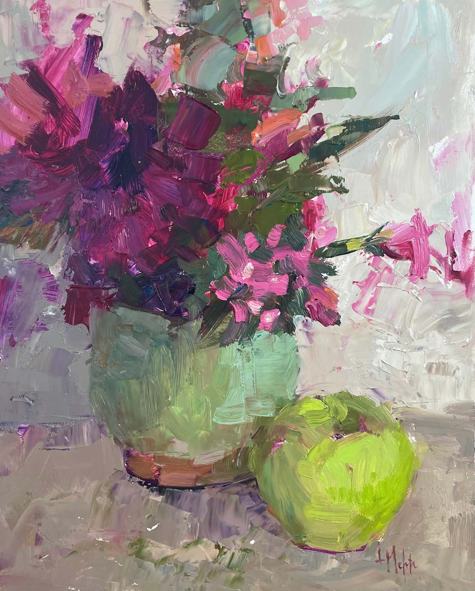 Still Life with Apple, Lynn Mehta