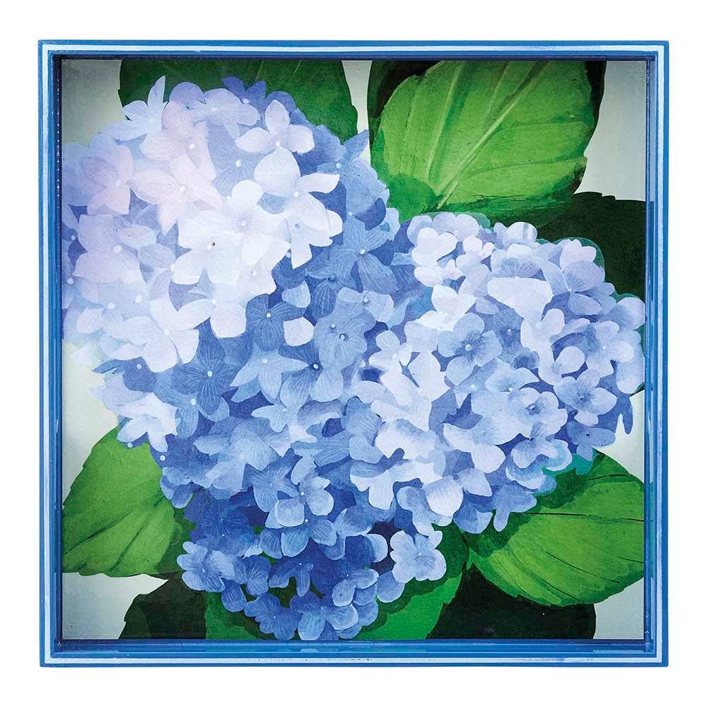 Blue Hydrangea Tray - r. h. ballard shop & gallery