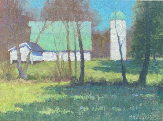 The Barn, Oil Painting