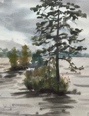 Windy Day in Silver and Gray, Catherine Hillis