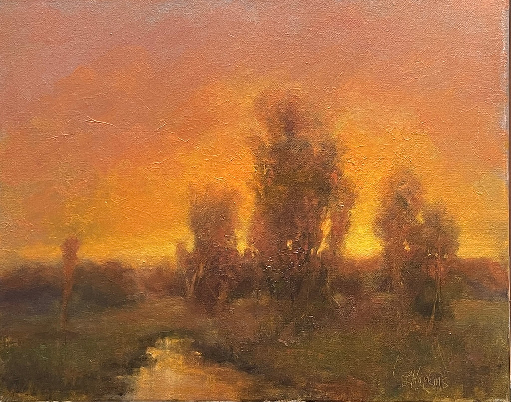 Russet and Gold Sunset, Laura Hopkins - r. h. ballard shop & gallery