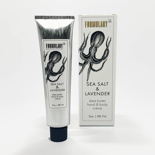 Sea Salt and Lavender Shea Butter Hand and Body Creme