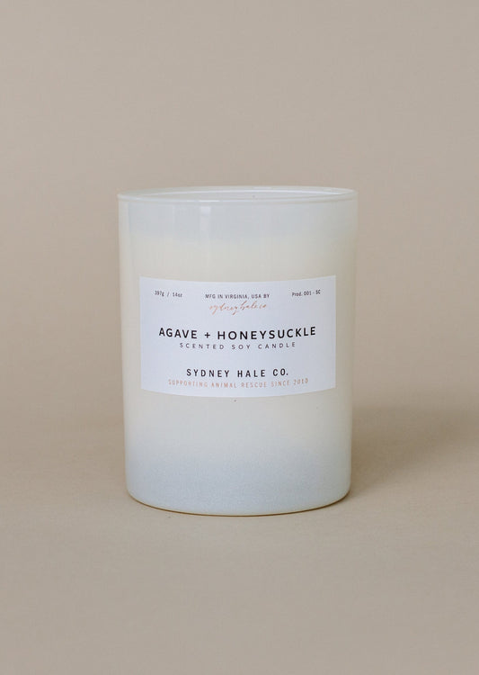 Sydney Hale Co. Agave and Honeysuckle Candle