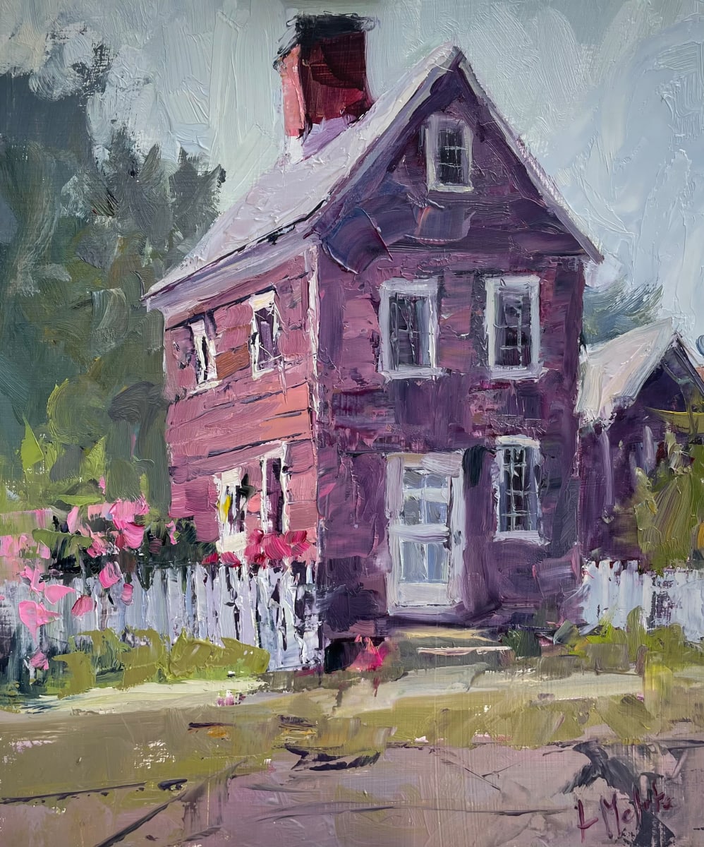 Old Silversmith House, Oil Painting