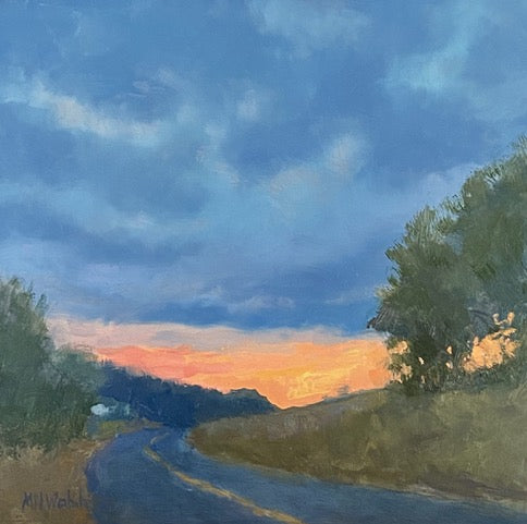 Around the Bend, Oil Painting