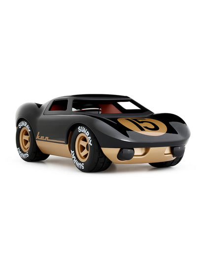 Mini Ken Cave Black Race Car