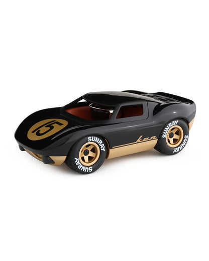 Mini Ken Cave Black Race Car