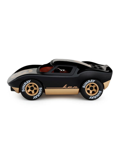 Mini Ken Cave Black Race Car