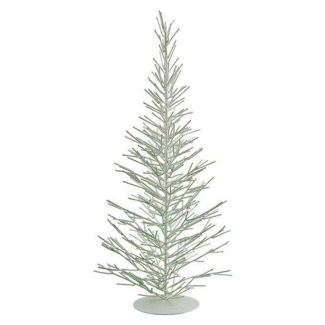 Modern White Metal Holiday Tree