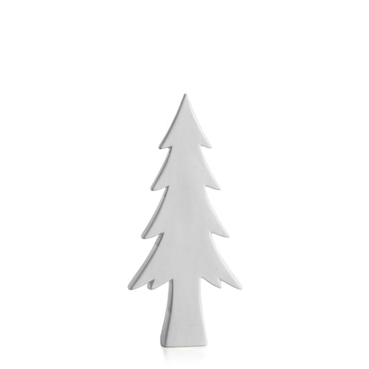 Medium Matte White Ceramic Tree