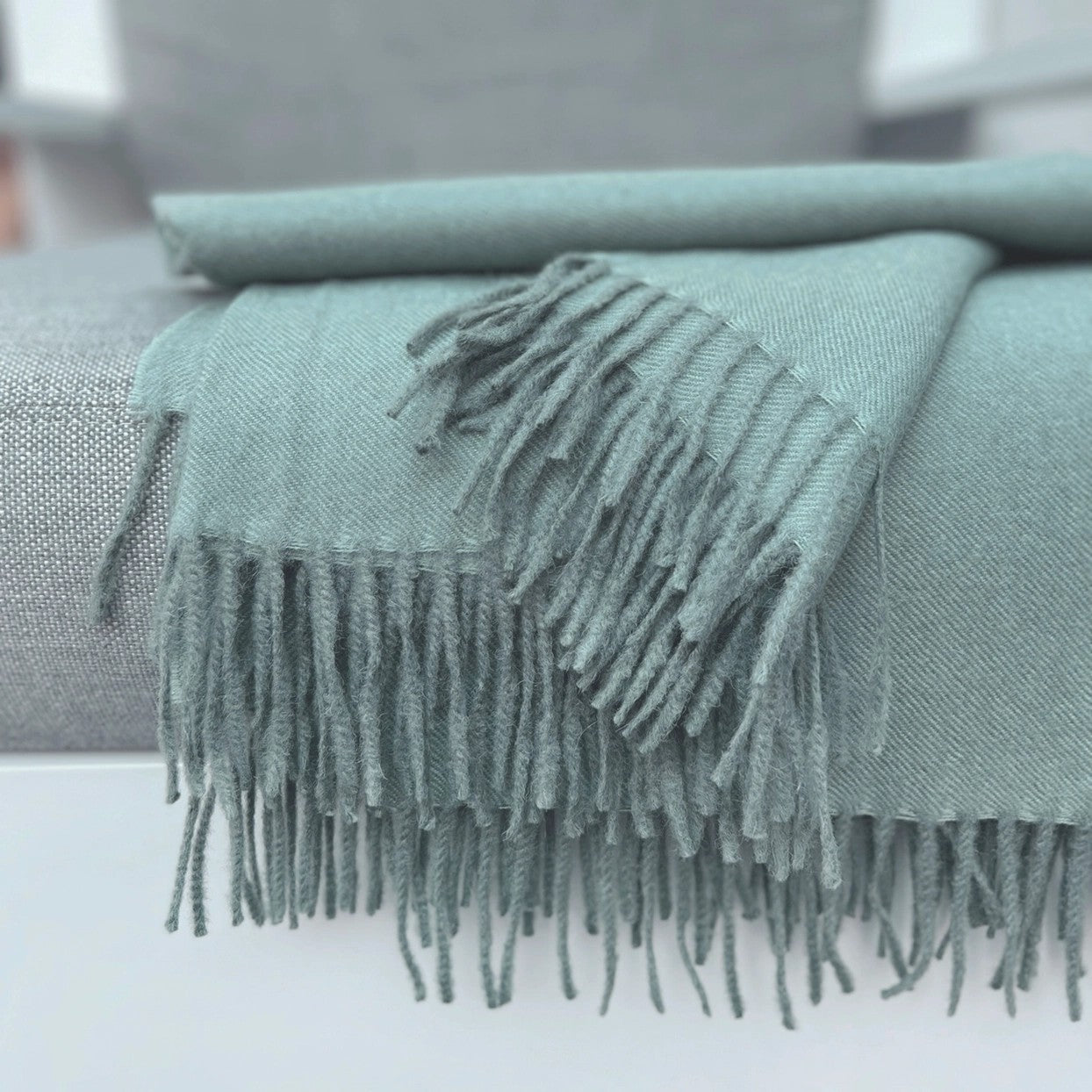100% Baby Alpaca Wrap/Throw, Misty Mountain - r. h. ballard shop & gallery