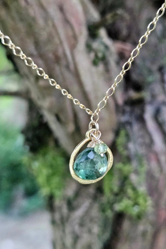 Green Apatite Necklace