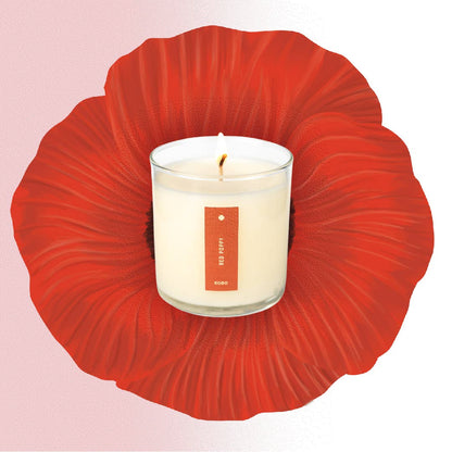 Red Poppy - Plant the Box Candle - 9oz. - r. h. ballard shop & gallery