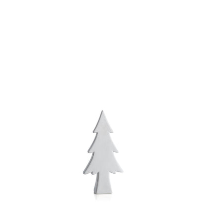 Small Matte White Ceramic Tree