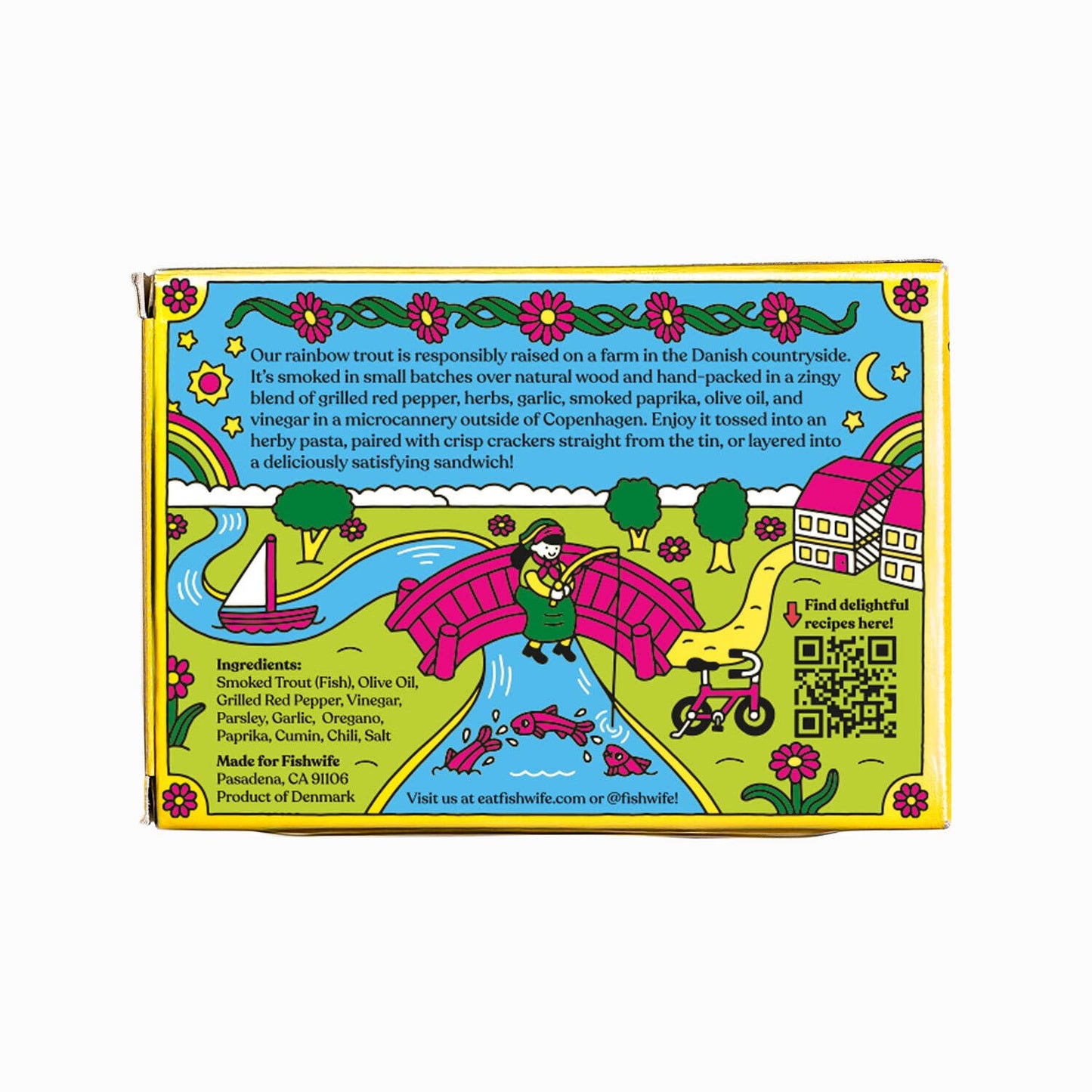 Smoked Rainbow Trout with Red Chimichurri - r. h. ballard shop & gallery