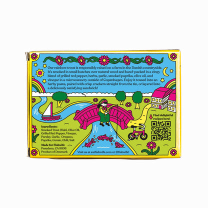 Smoked Rainbow Trout with Red Chimichurri - r. h. ballard shop & gallery