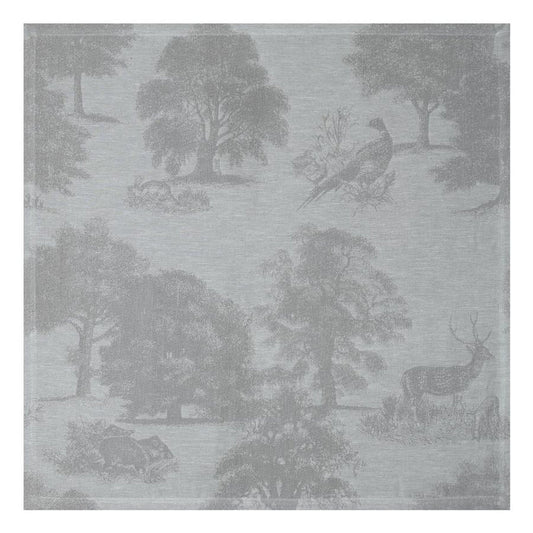 Souveraine Silver LINEN Napkins, Set of 2