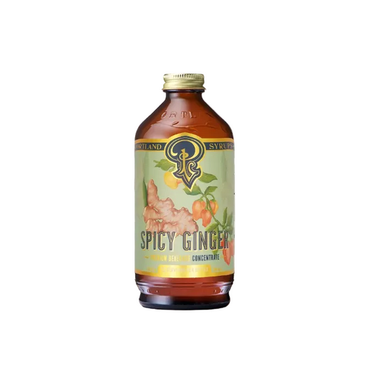Spicy Ginger Syrup 12oz - cocktail / mocktail beverage mixer - r. h. ballard shop & gallery