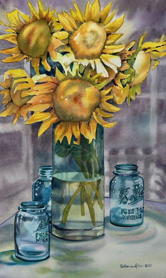 Sunflowers, Catherine Hillis - r. h. ballard shop & gallery