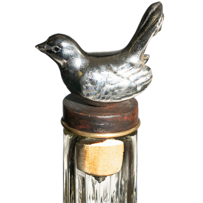 Vuelo Decanter with Bird Topper - r. h. ballard shop & gallery