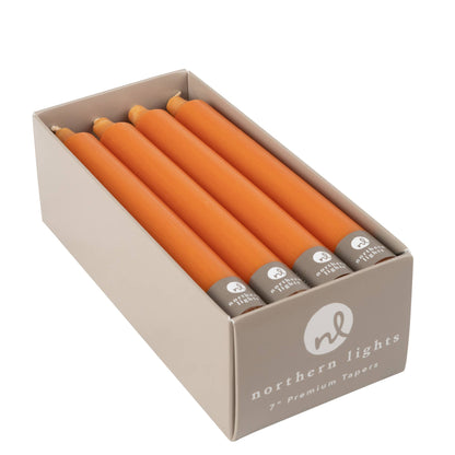 7" Taper Candles - 12pc Box: Sage Green