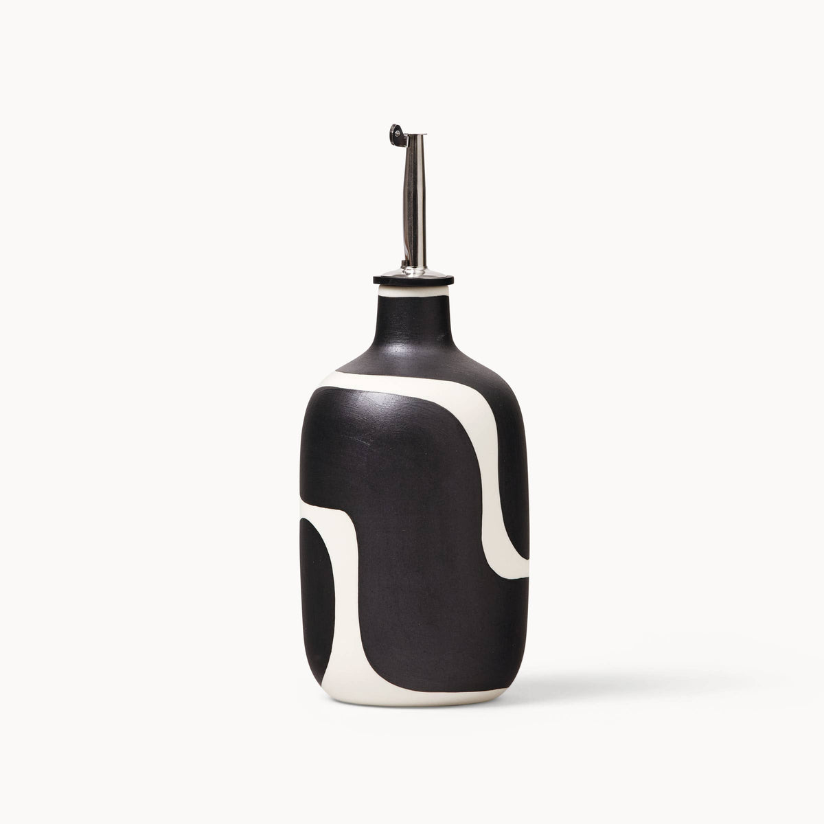 Oil / Vinegar Cruets - Black: Tall - r. h. ballard shop & gallery
