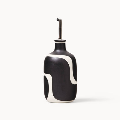 Oil / Vinegar Cruets - Black: Tall - r. h. ballard shop & gallery
