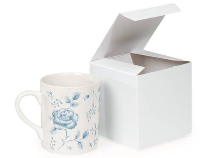Recycled White Gift Boxes: White / 100 Pack / 5x5x3"