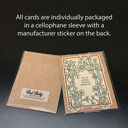 Today We Eat Cake - Funny Birthday Card - r. h. ballard shop & gallery