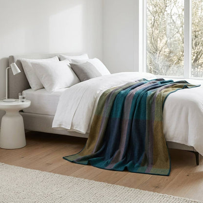Alpaca Throw Blanket - Iridescent