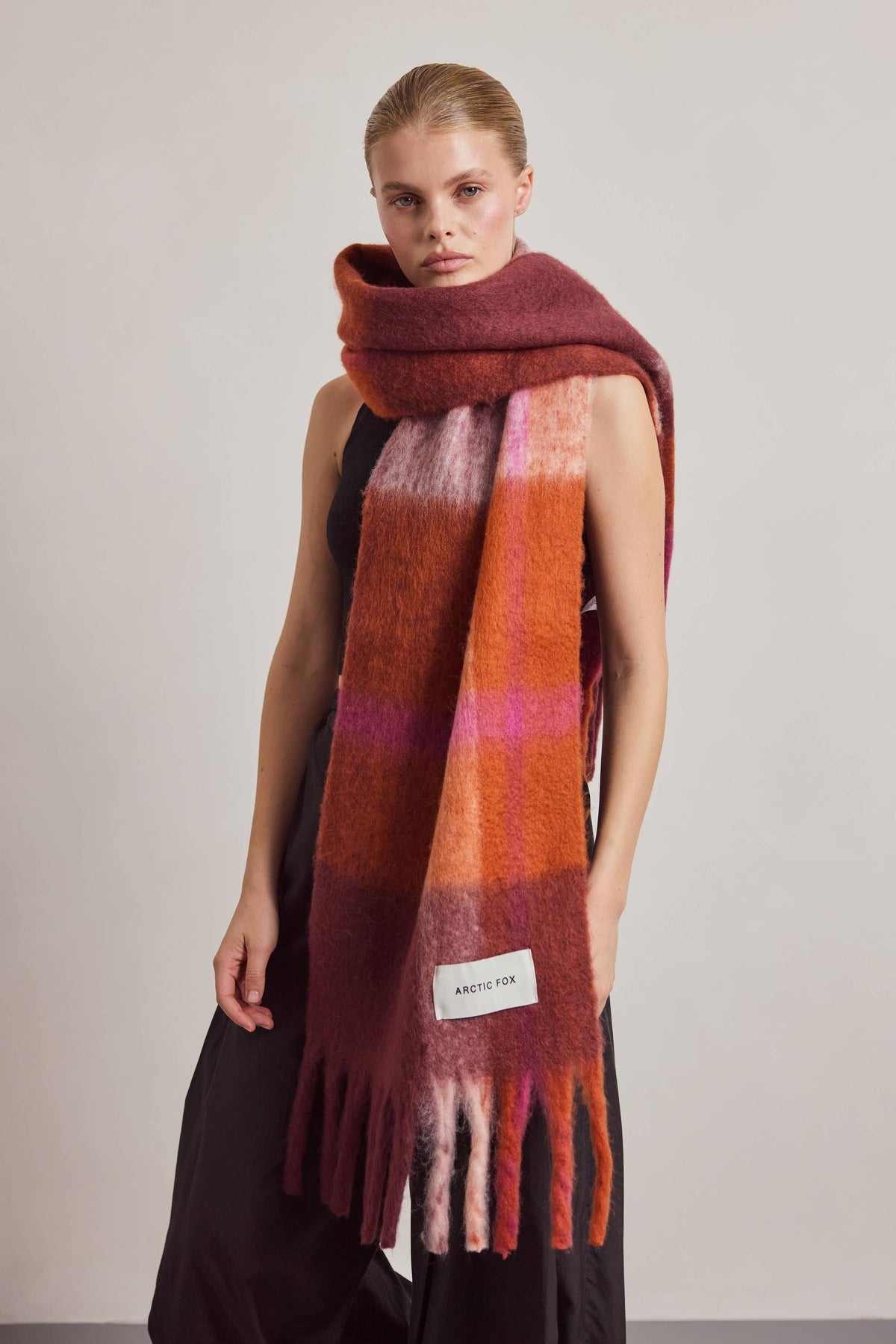 The Stockholm Scarf - 100% Recycled - Autumnal Falls