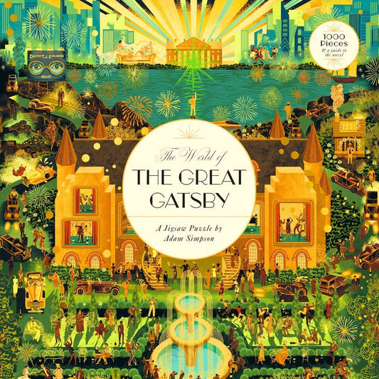 The World of The Great Gatsby 1000 Piece Puzzle - r. h. ballard shop & gallery