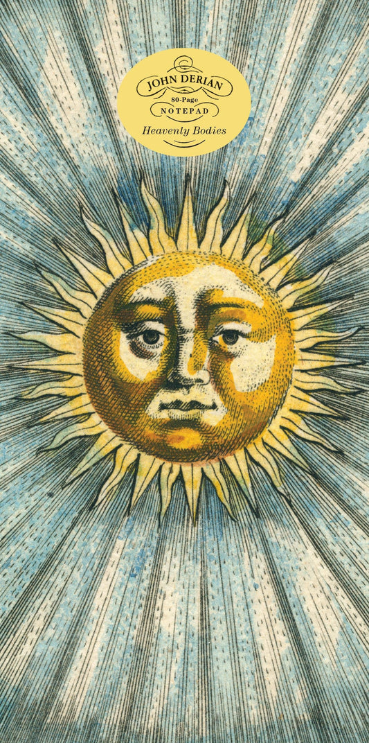 John Derian Paper Goods: Heavenly Bodies Notepad - r. h. ballard shop & gallery