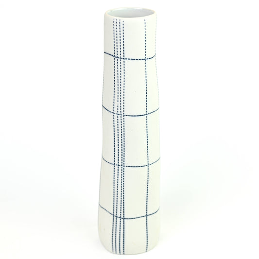 KOZA M-Handcrafted Porcelain Vase, 8" - r. h. ballard shop & gallery