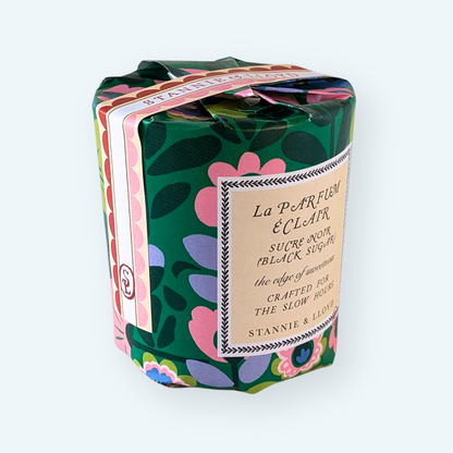 Tester: Gift Wrap Candle - Maude (Green Floral)