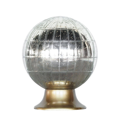 Wunderkammer Antique Silver Glass Orb: Large