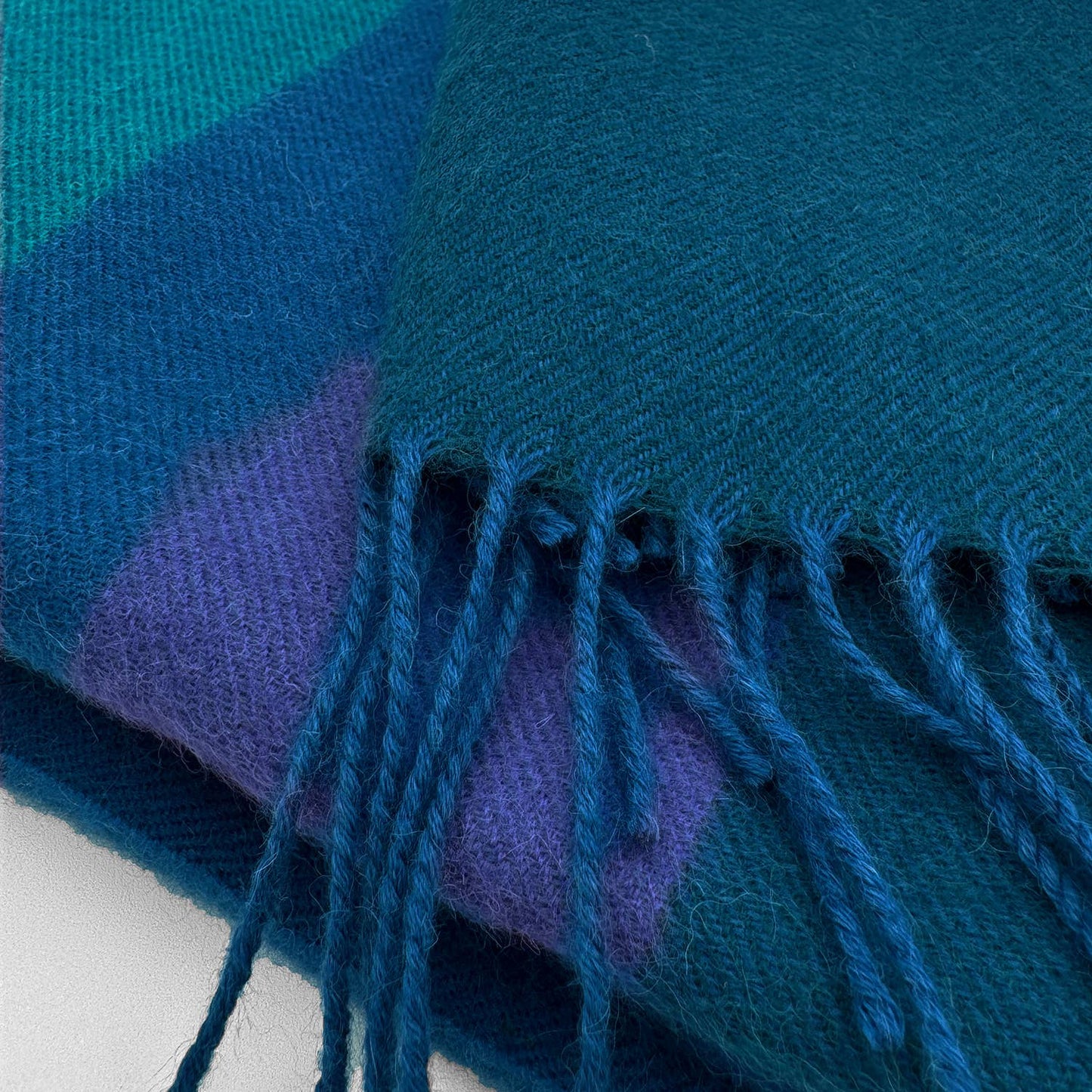 100% Baby Alpaca Throw - Adriatic - r. h. ballard shop & gallery
