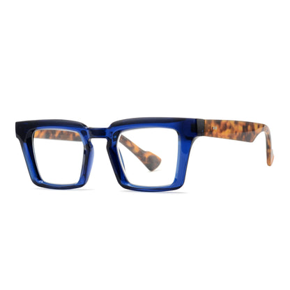 BLAKE | Navy Blue | Tortoise |  Blue Light: 2.00
