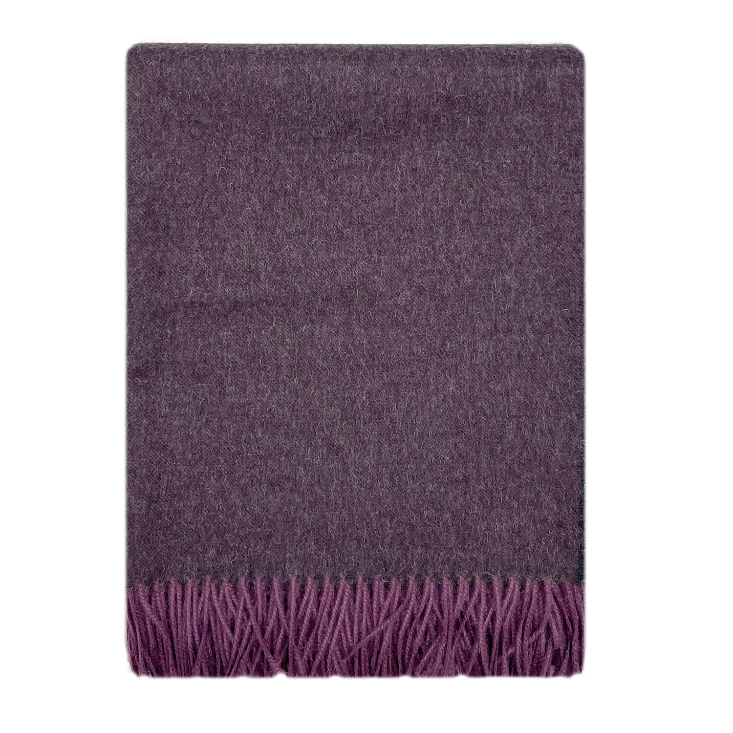 100% Baby Alpaca Wrap/Throw- Elderberry - r. h. ballard shop & gallery
