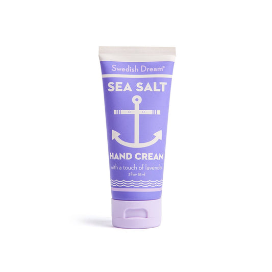 New! Sea Salt Lavender Hand Cream – Natural 20% Shea Butter