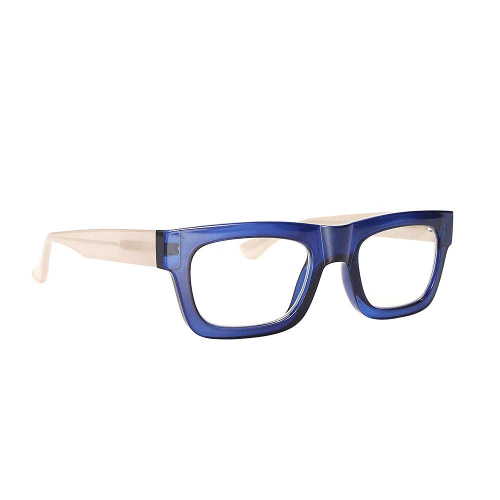 OLLIE | Navy / Ivory | Blue Light Blocking: 1.50 - r. h. ballard shop & gallery