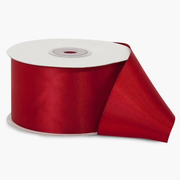 Double Face Satin Gift Packaging Ribbon: Gold Double / 1 Pack / 1-1/2"x50 yards