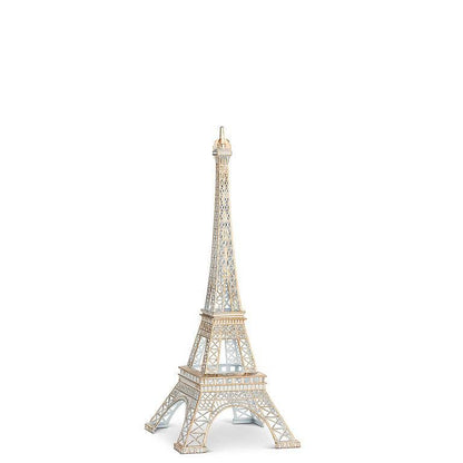 Eiffel Tower-White and Gold: Extra Large