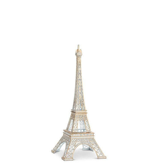 Eiffel Tower-White and Gold: Medium
